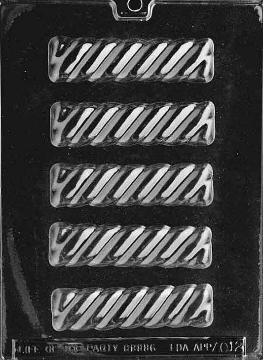 TWIST BAR Chocolate Candy Mold Craft Supply