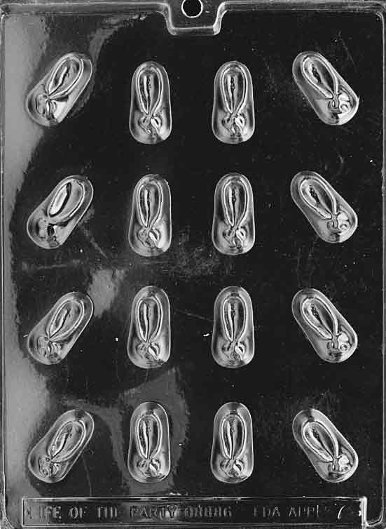 BOOTIES Baby Chocolate Candy Mold LOP-B007 Craft Supply