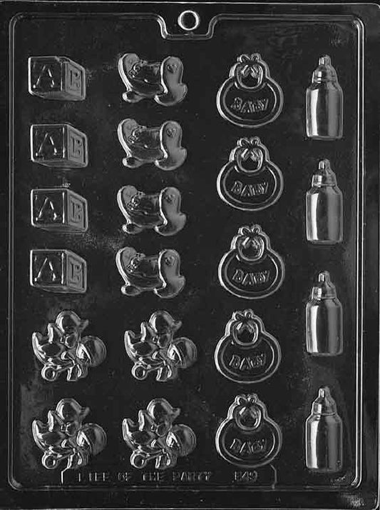 BABY CHARMS Chocolate Candy Mold