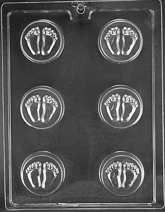 BABY FEET COOKIE Chocolate Candy Mold