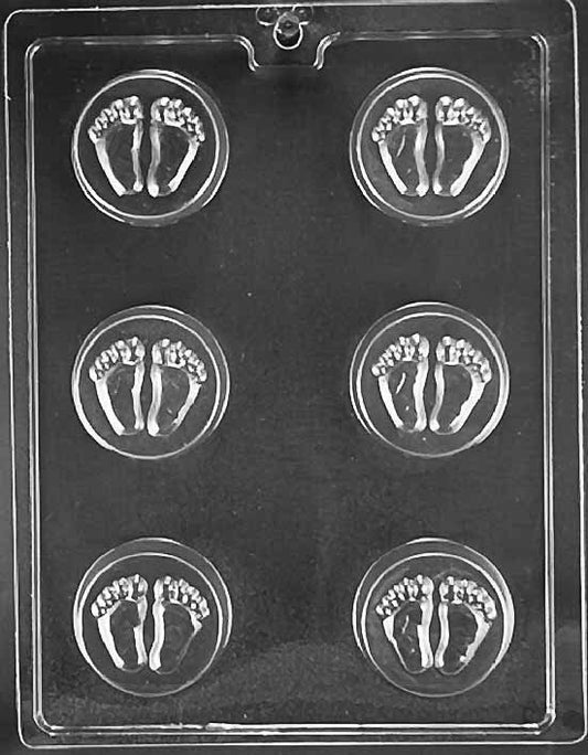 BABY FEET COOKIE Chocolate Candy Mold Craft Supply