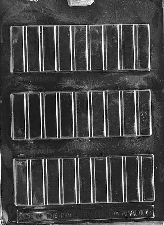 2 OZ BREAK APART Bar Chocolate Candy Mold Craft Supply
