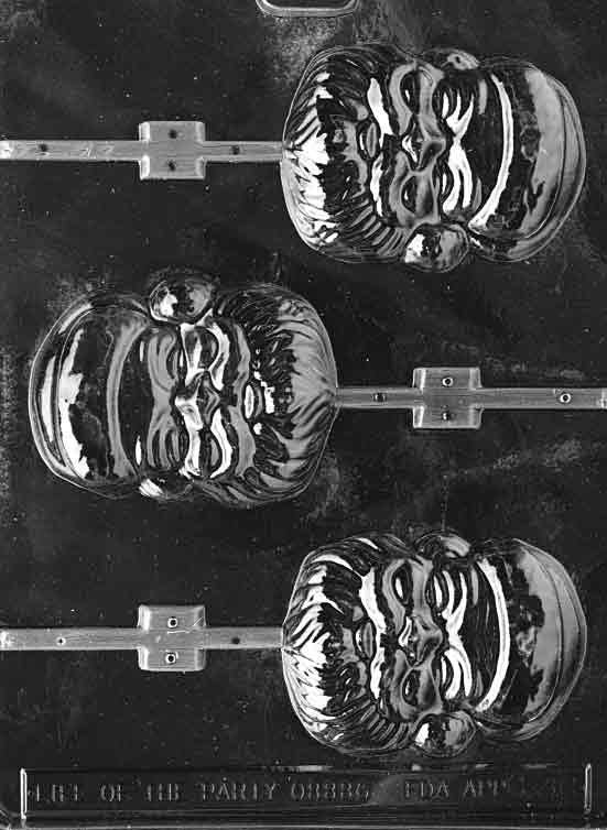 SANTA FACE LOLLY Christmas Sucker Chocolate Candy Mold