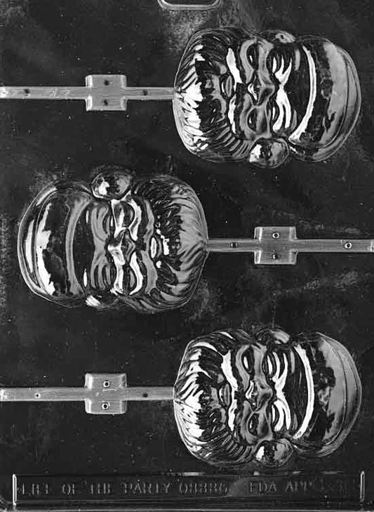 SANTA FACE LOLLY Christmas Sucker Chocolate Candy Mold