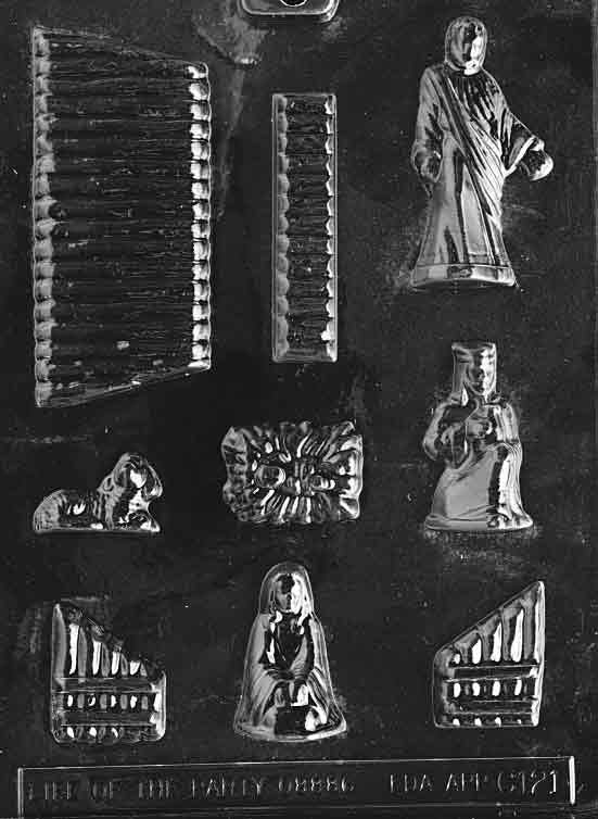 NATIVITY SCENE Christmas Chocolate Candy Mold Craft Supply