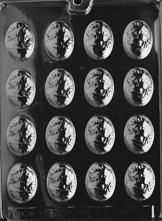 SMALL CAMEO Chocolate Candy Mold