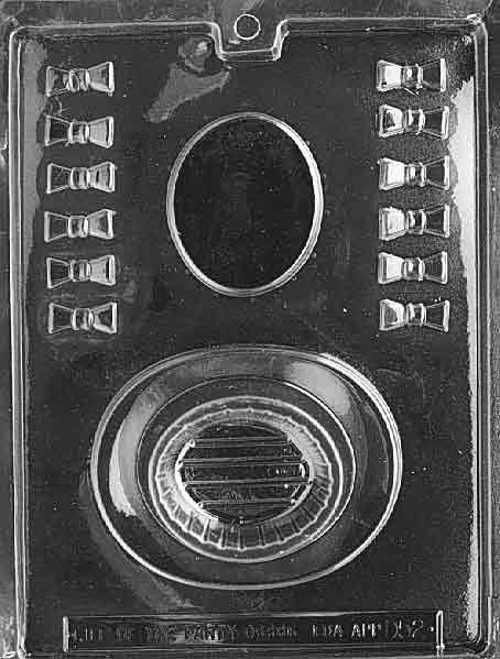 TOP HAT Pour Box Chocolate Candy Mold Craft Supply