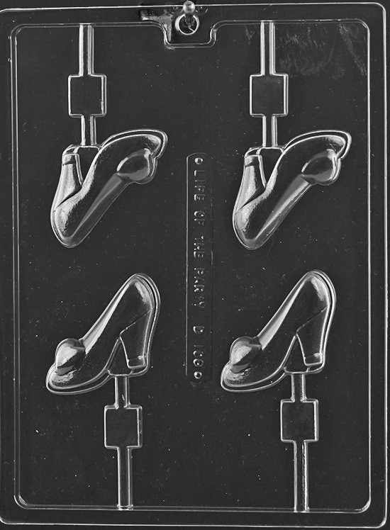 HIGH HEEL SHOE Lolly Sucker Chocolate Candy Mold Craft Supply