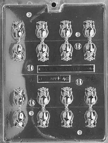 SMALL 3D ROSE LOLLY Sucker Chocolate Candy Mold