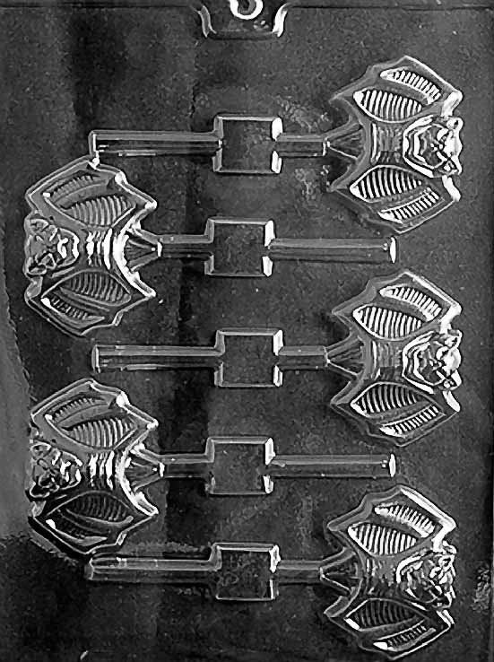 UGLY BAT LOLLY Halloween Sucker Chocolate Candy Mold Craft Supply