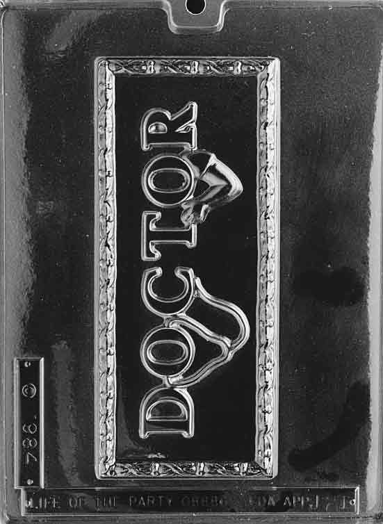 DOCTOR CARD Chocolate Candy Mold
