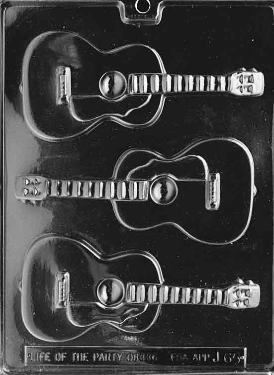 GUITAR Chocolate Candy Mold