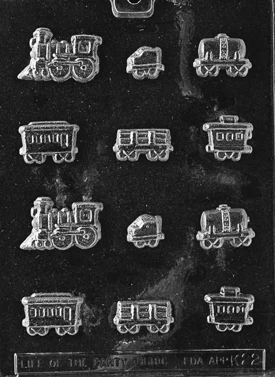 SUGAR TRAIN Chocolate Candy Mold