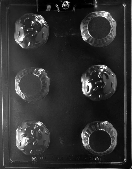 3-D CUPCAKES Chocolate Candy Mold Craft Supply