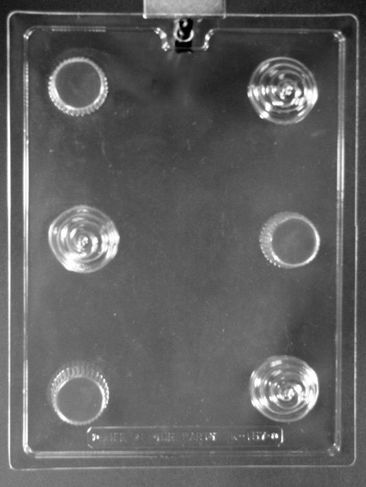 SMALL 3-D CUPCAKE Chocolate Candy Mold Craft Supply