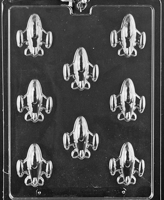 BITE SIZE SPACESHIP Chocolate Candy Mold Craft Supply
