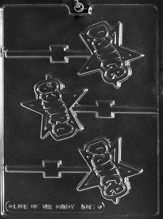 DANCE LOLLY Sucker Chocolate Candy Mold Craft Supply