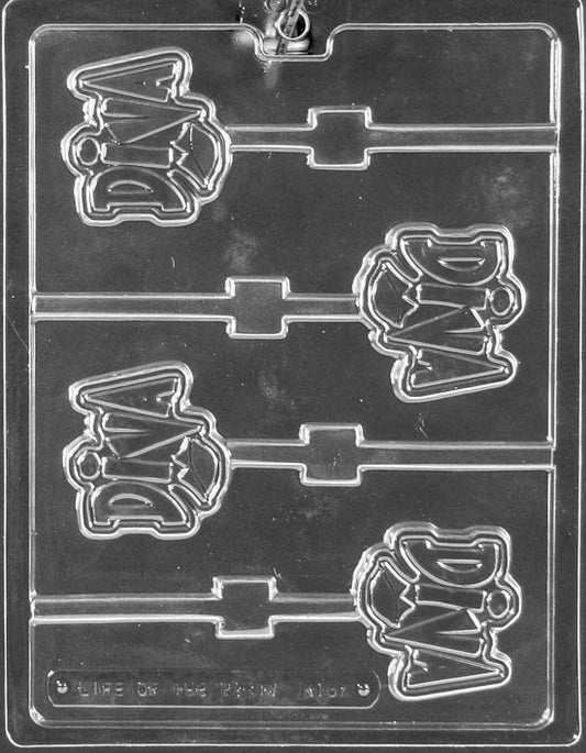 DIVA Lolly Sucker Chocolate Candy Mold