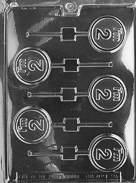 I'M 2 LOLLY Sucker Chocolate Candy Mold Craft Supply