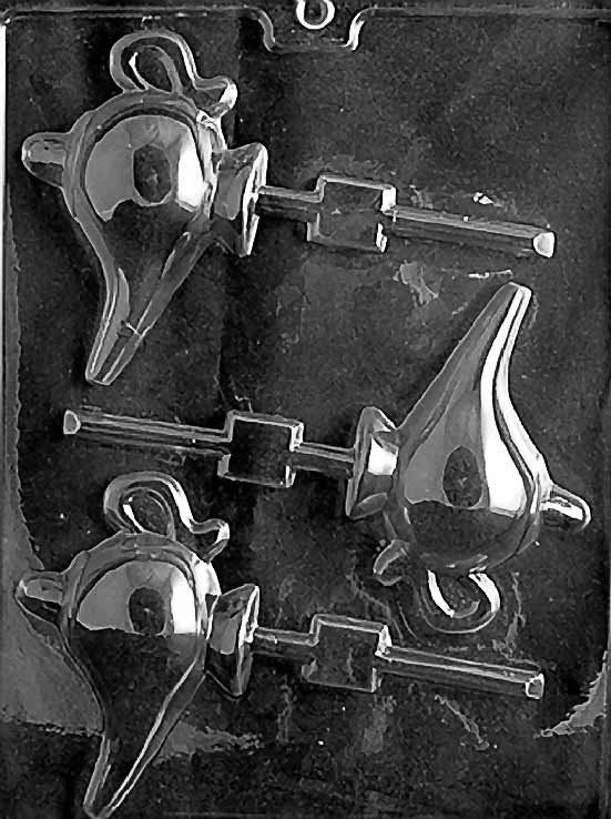 MAGICAL LAMP (ALADDIN) Lolly Sucker Chocolate Candy Mold Craft Supply