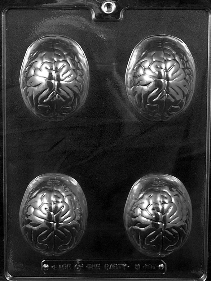THE BRAIN Chocolate Candy Mold Craft Supply