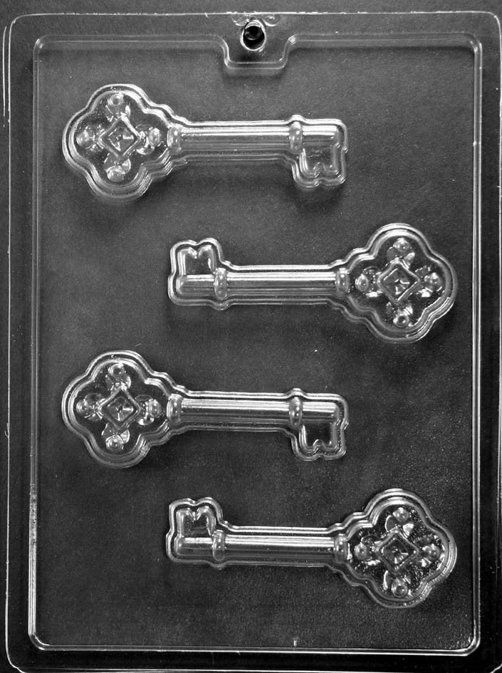 SKELETON KEY Chocolate Candy Mold Craft Supply