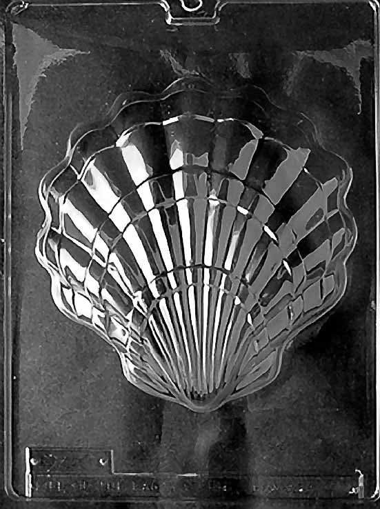 LARGE SHELL Chocolate Candy Mold Craft Supply
