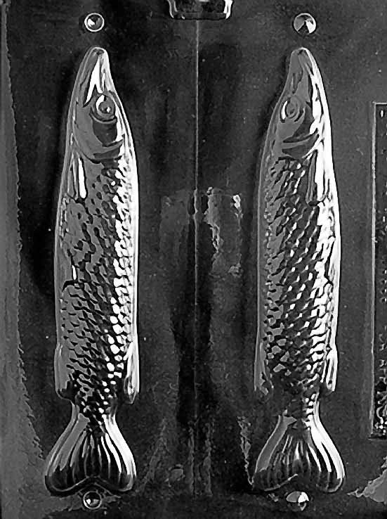 MEDIUM 3D FISH Chocolate Candy Mold