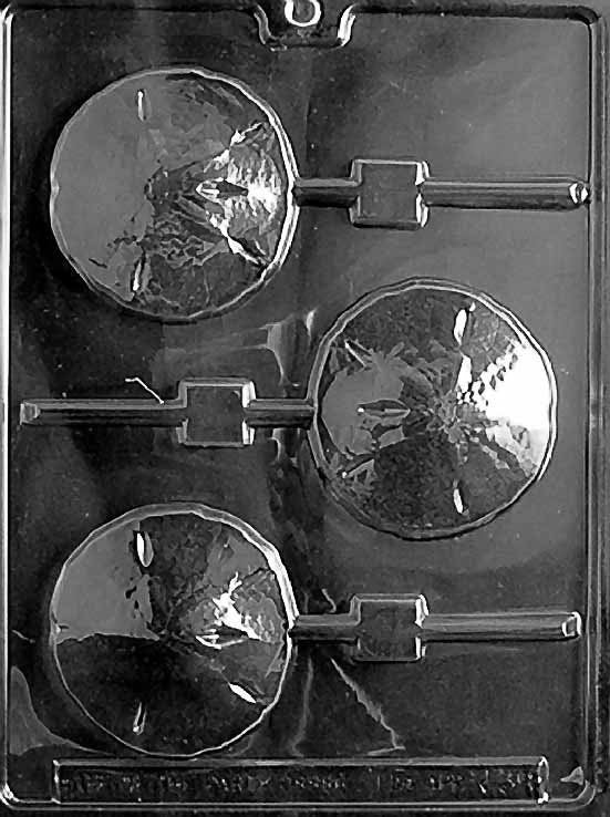 SAND DOLLAR LOLLY Sucker Chocolate Candy Mold Craft Supply