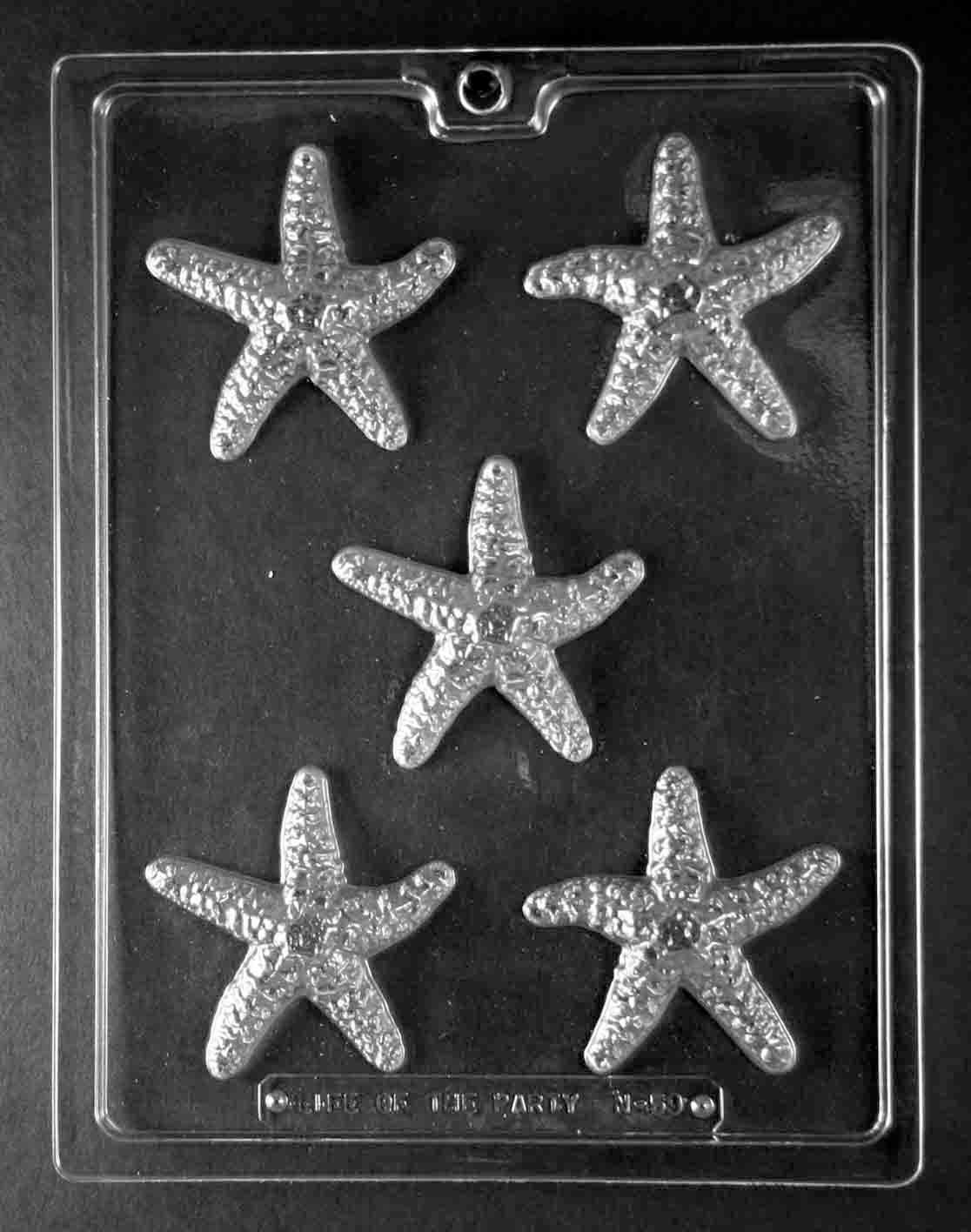 STARFISH Chocolate Candy Mold Craft Supply