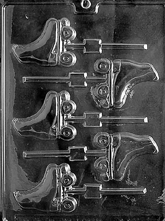 ROLLER SKATES Chocolate Candy Mold