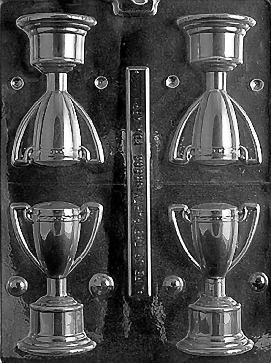 3D TROPHY Chocolate Candy Mold Craft Supply