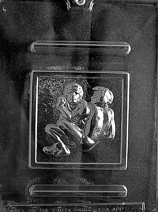 WRESTLING Chocolate Candy Mold Craft Supply