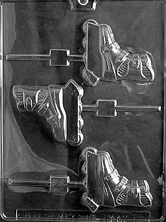 ROLLER BLADE LOLLY Sucker Chocolate Candy Mold Craft Supply