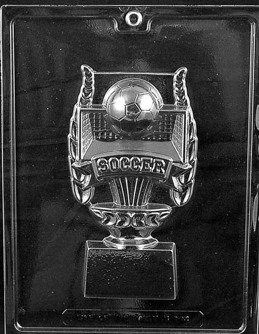 SOCCER TROPHY Chocolate Candy Mold Craft Supply