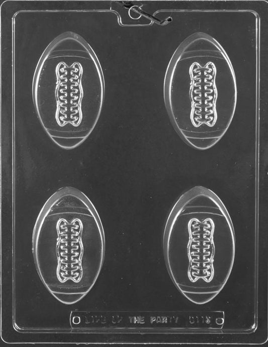FOOTBALL COOKIE Chocolate Candy Mold