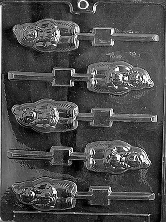 INDIAN LOLLY Thanksgiving Sucker Chocolate Candy Mold Craft Supply