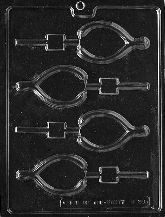 WISHBONE LOLLY Thanksgiving Sucker Chocolate Candy Mold
