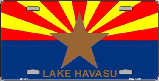 LAKE HAVASU ARIZONA Metal License Plate
