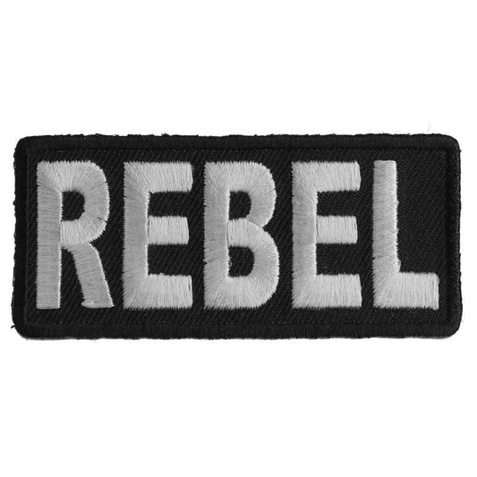REBEL Biker Motorcycle Embroidered Patch