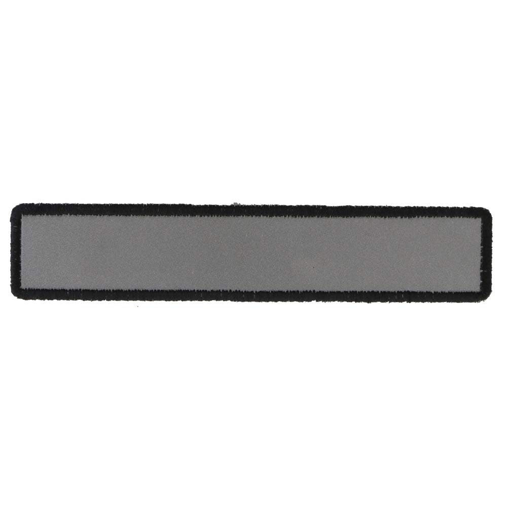 SMALL REFLECTIVE STRIP Biker Motorcycle Embroidered Patch Craft Supply