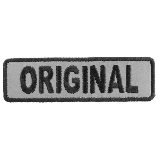 ORIGINAL Reflective Biker Motorcycle Embroidered Patch Craft Supply