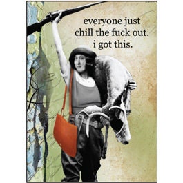 As much as I try to be an easygoing, stretch your wings and fly type ... Funny RECTANGLE MAGNET Craft Supply