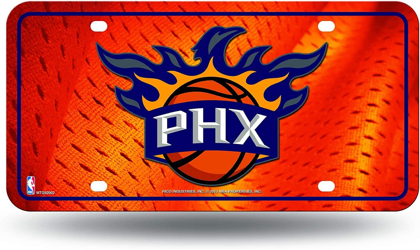 PHOENIX SUNS Metal License Plate NBA Basketball