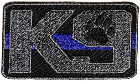 K-9 THIN BLUE LINE K9 Police Law Enforcement Dog Embroidered Patch Craft Supply