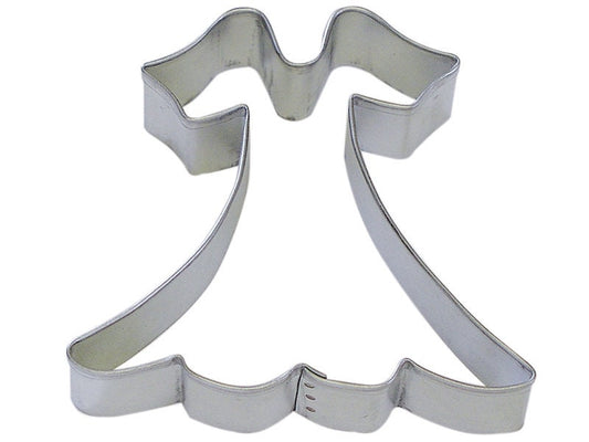 DRESS Cookie Cutter Metal 3.25 Inches - Wedding Formal Party Stencil Fondant