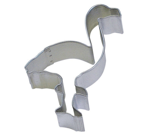 FLAMINGO Cookie Cutter Metal 4 Inches - Animal Pink Bird Zoo Stencil Fondant