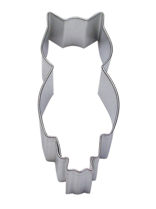 OWL Cookie Cutter Metal 3 Inches - Stencil Fondant Bird Animal Craft Supply