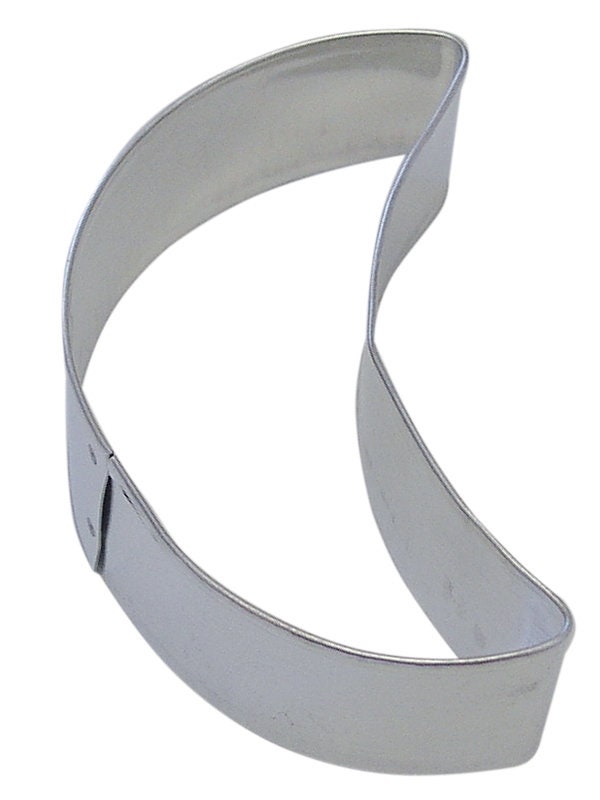 CRESCENT MOON Cookie Cutter Metal 3 Inches - Stencil Fondant Man Universe Planet Craft Supply