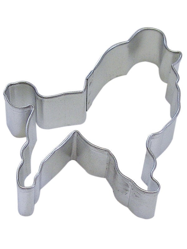 POODLE Cookie Cutter Metal 3 Inches - Stencil Fondant Breed Dogs Bichon Frise